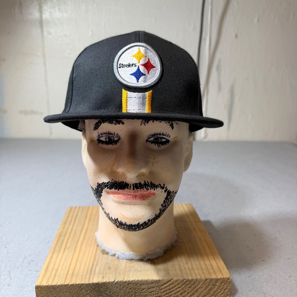 New Era Pittsburgh Steelers‎ NFL 9FIFTY Snapback Hat Black Gold White